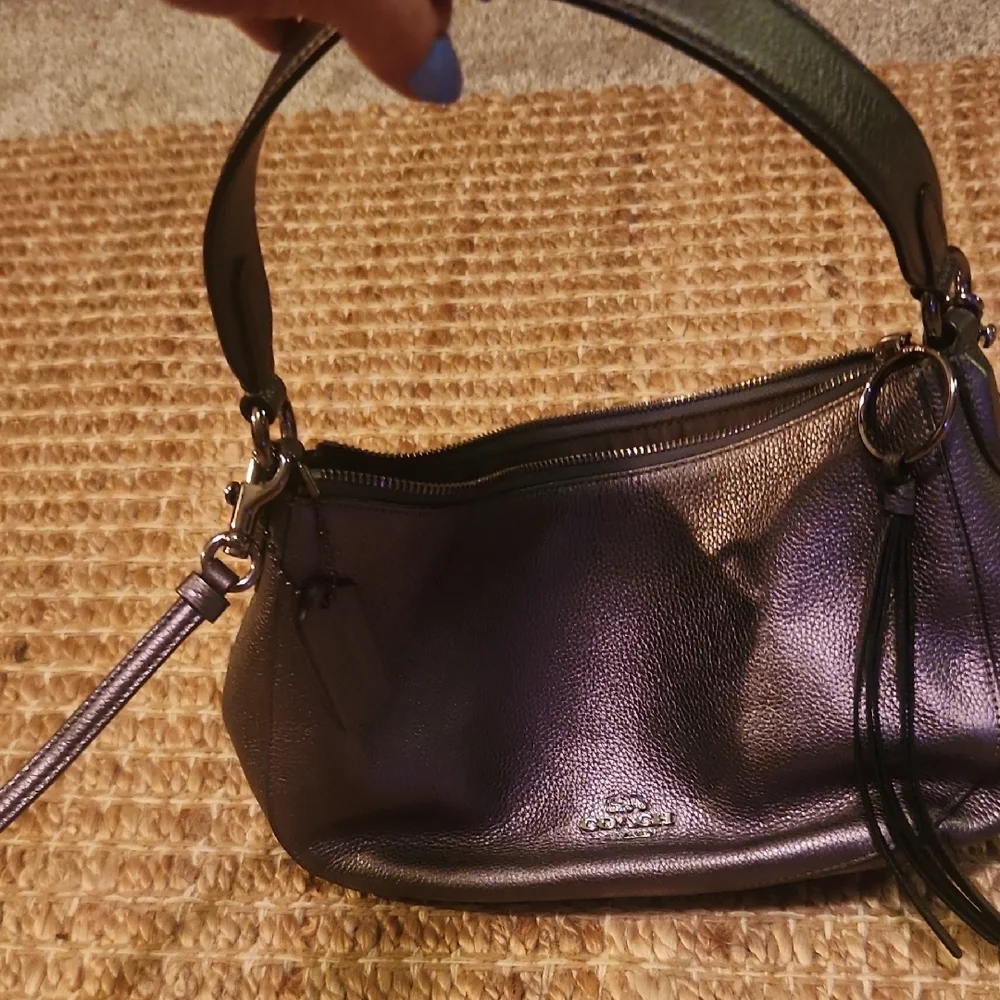 Coach Brown Leather Classic Shoulder Bag - Picture 13 of 13